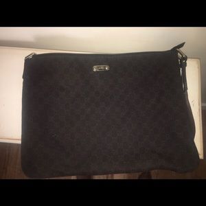 Gucci Messenger Monogram (dark brown)-Unisex